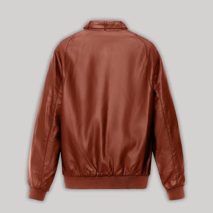 Men's Faux Leather Iconic Racer Jacket