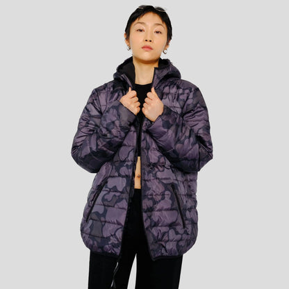 Women's Solid Packable Oversized Jacket  - FINAL SALE