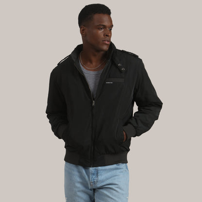 Men's Iconic Racer Quilted Lining Jacket