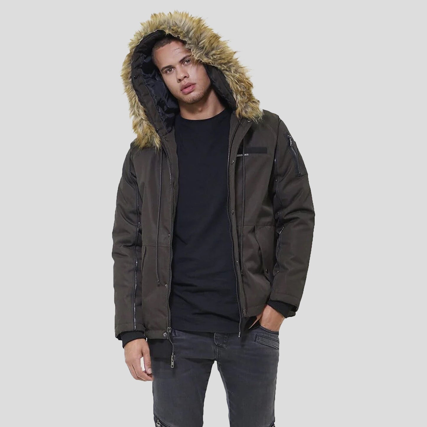 Men's Oxford Snorkel Parka Jacket - FINAL SALE