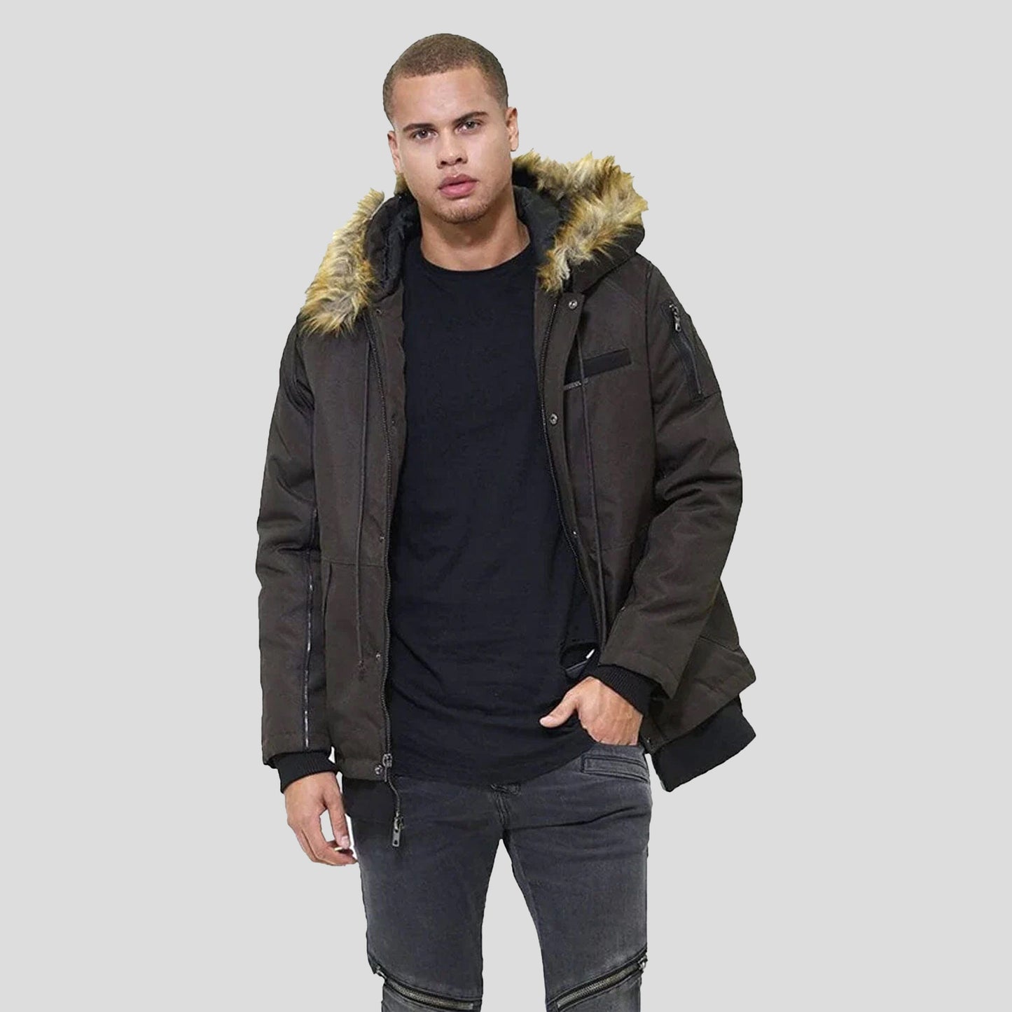 Men's Oxford Snorkel Parka Jacket - FINAL SALE