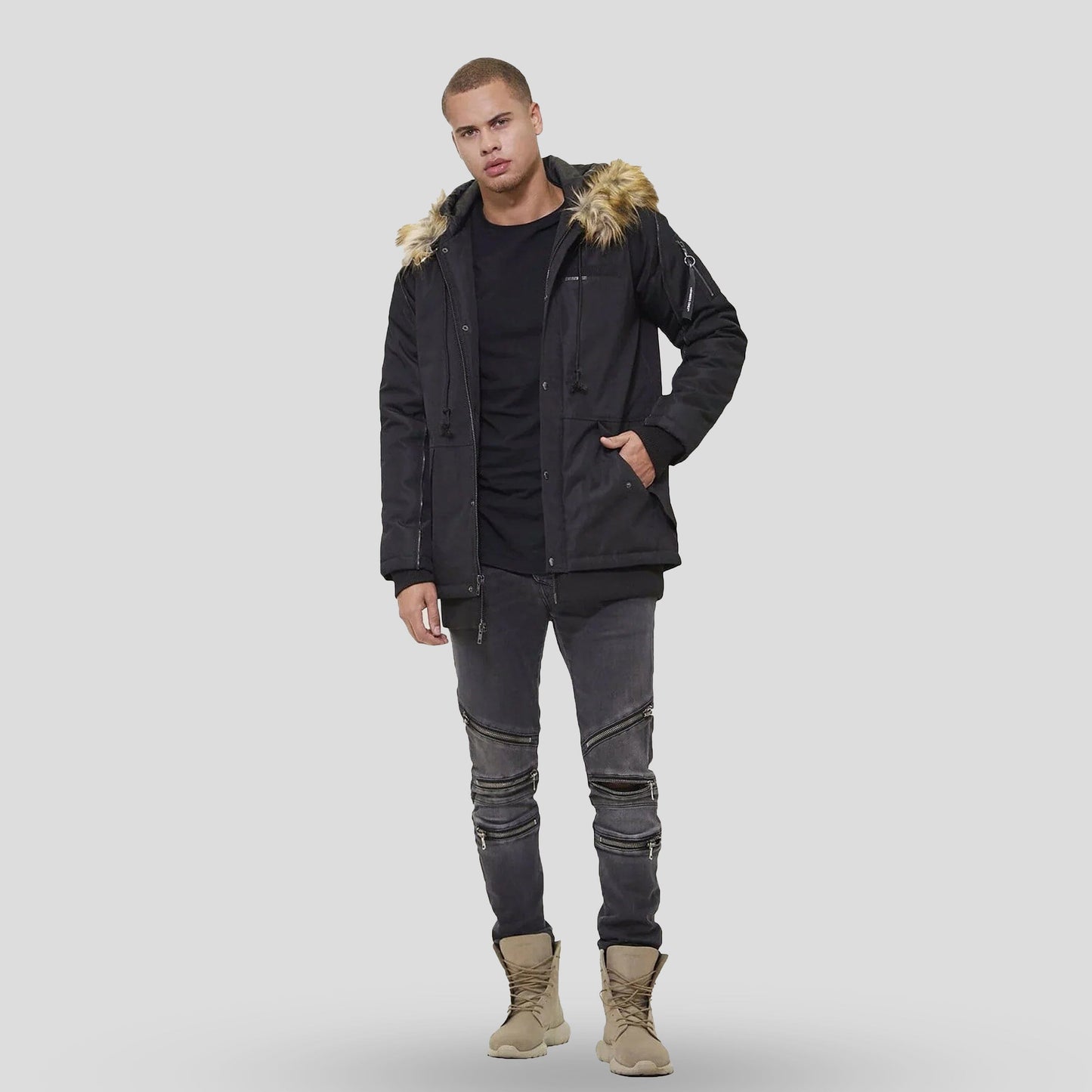 Men's Oxford Snorkel Parka Jacket - FINAL SALE