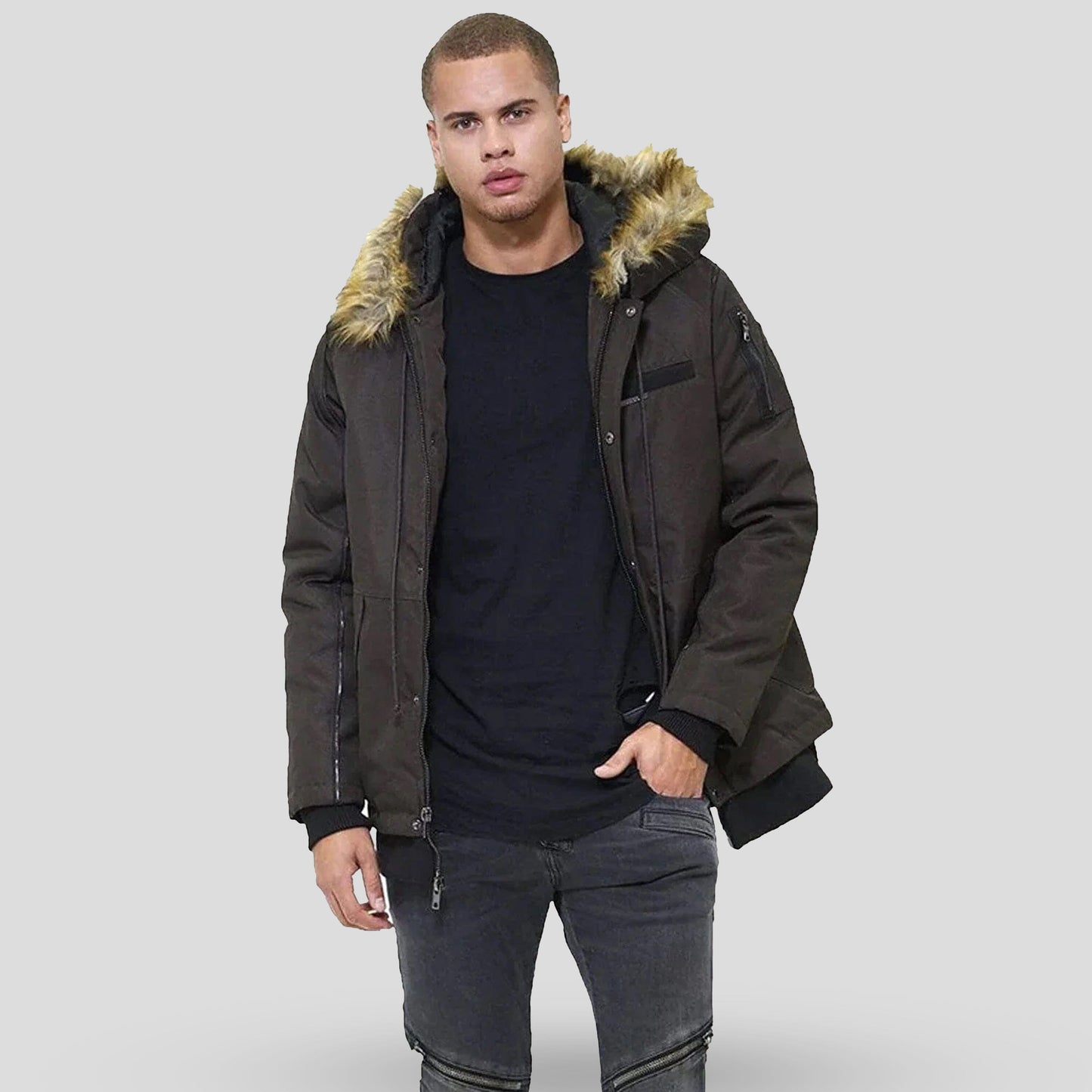 Men's Oxford Snorkel Parka Jacket - FINAL SALE