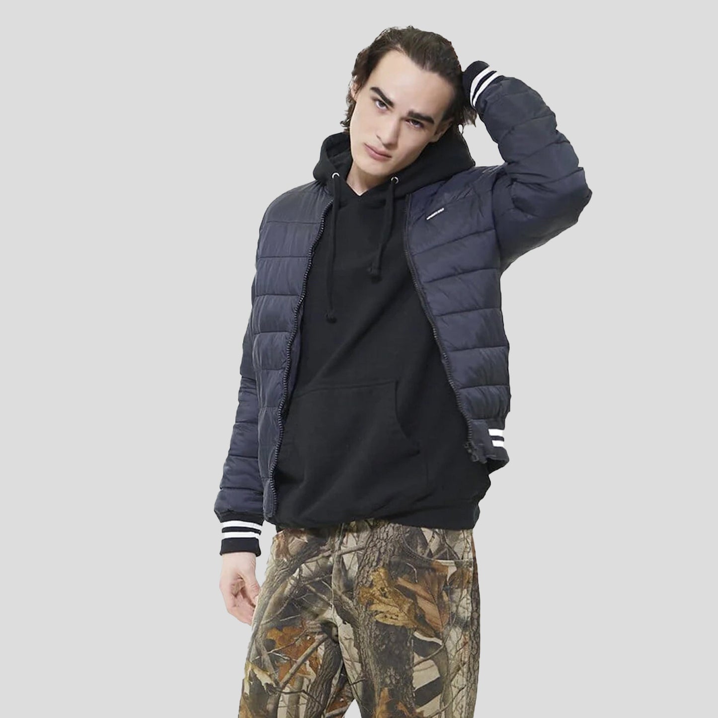 Men's Varsity Puffer Jacket - FINAL SALE