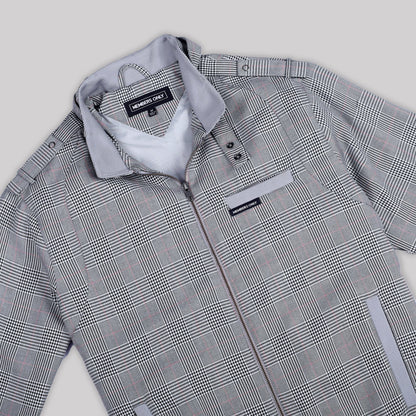 Men's Anderson Glen Plaid Iconic Racer Jacket