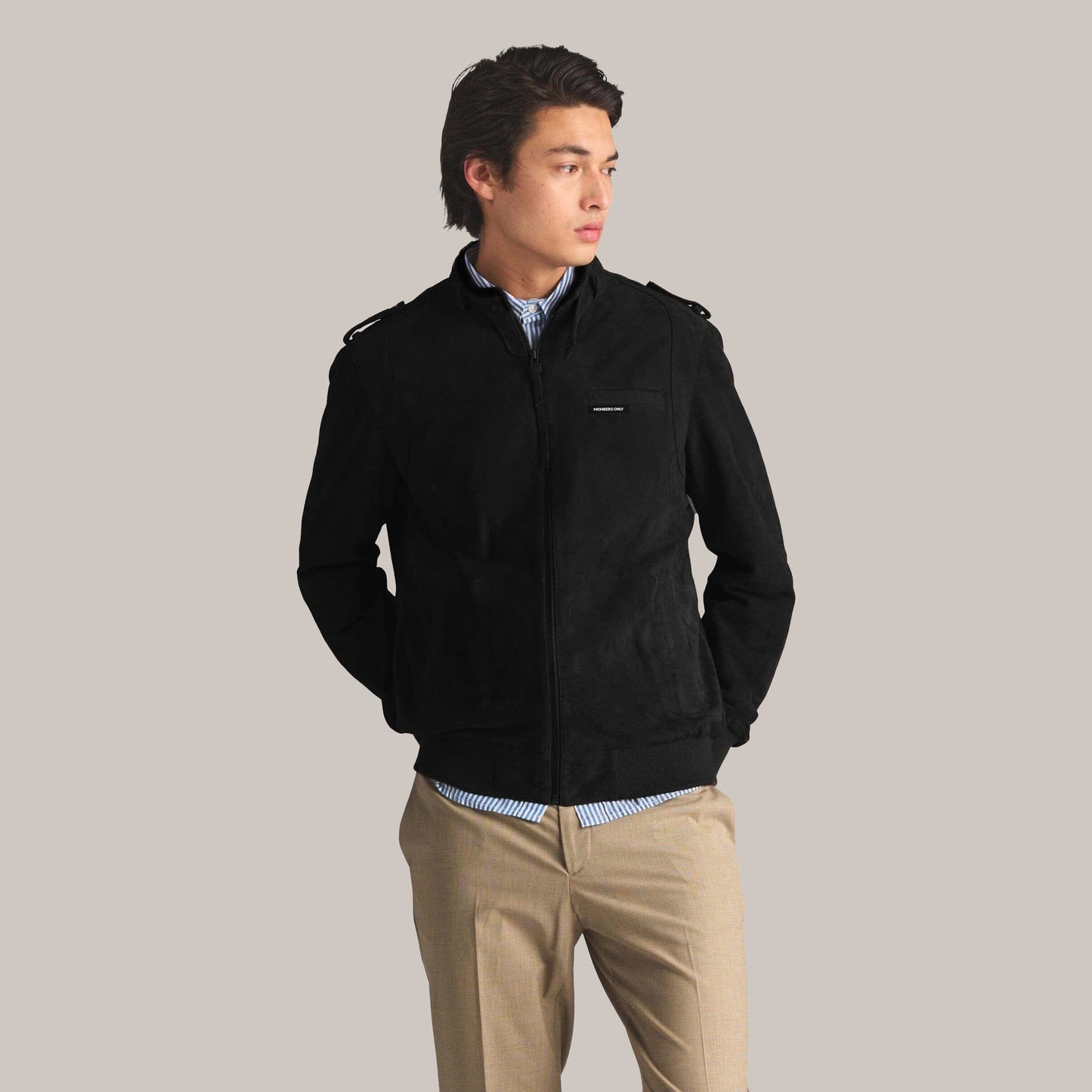 Men's Soft Suede Iconic Jacket