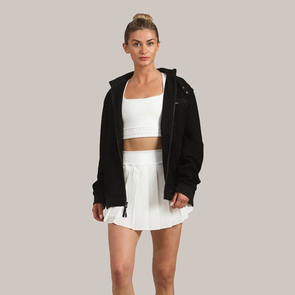 Women's Soft Suede Iconic Oversized Jacket