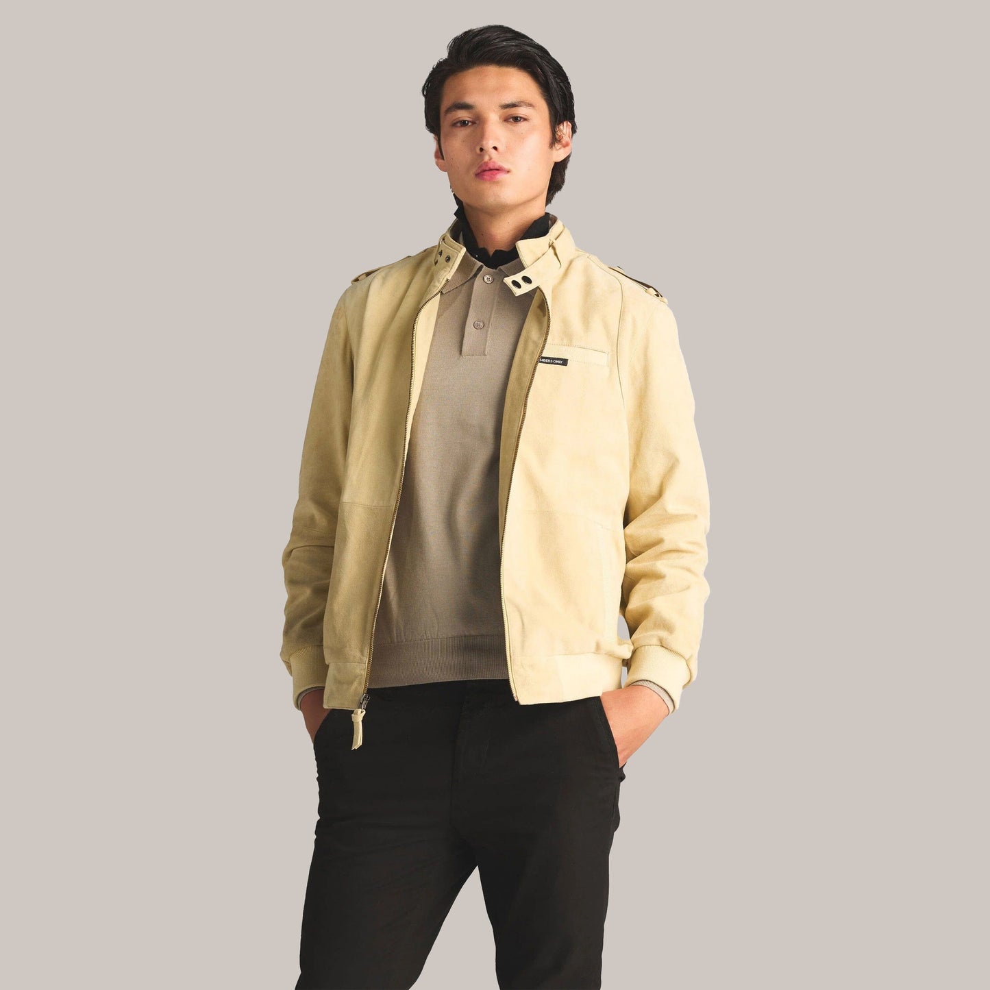 Men's Soft Suede Iconic Jacket