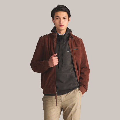 Men's Soft Suede Iconic Jacket