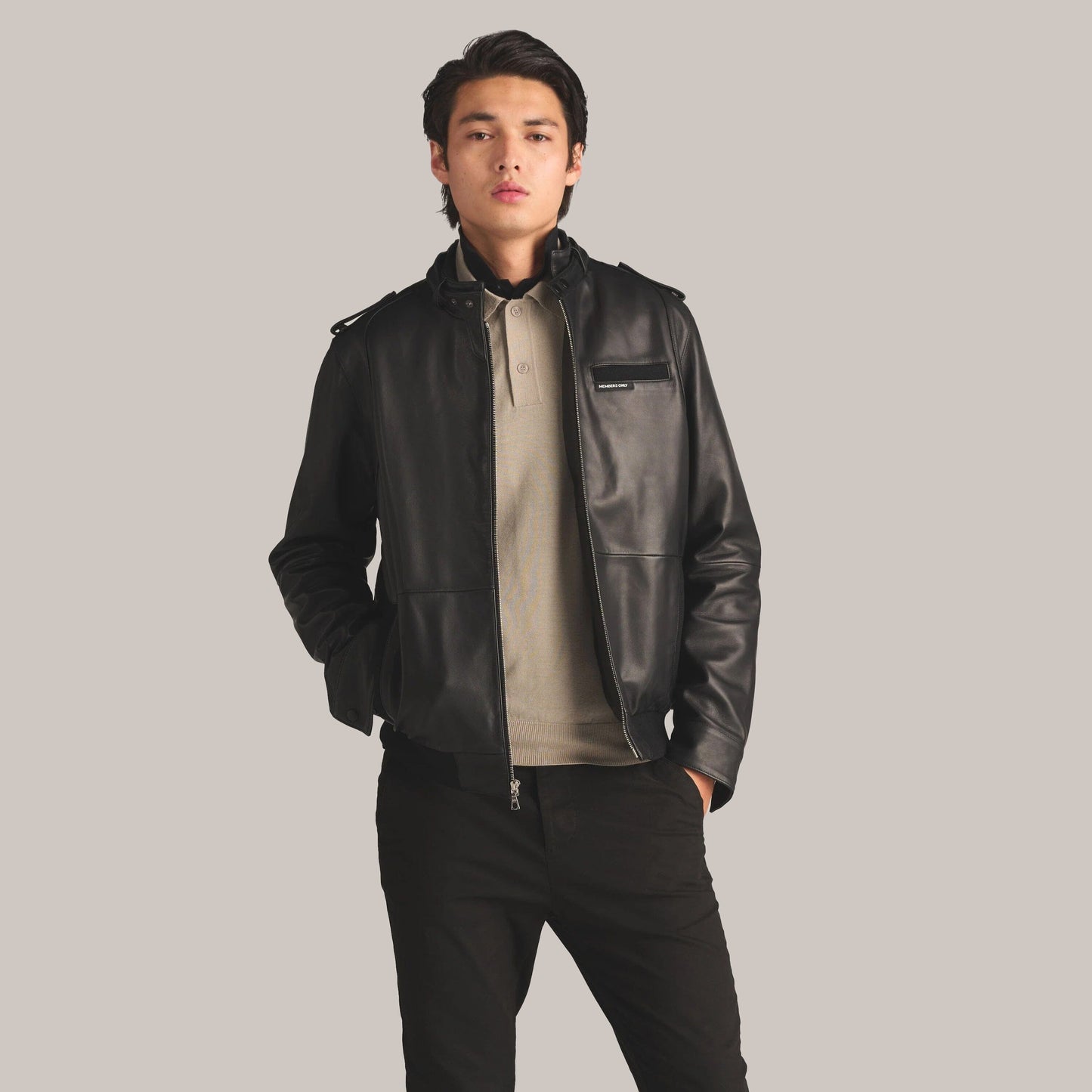 Men's Lambskin Iconic Jacket