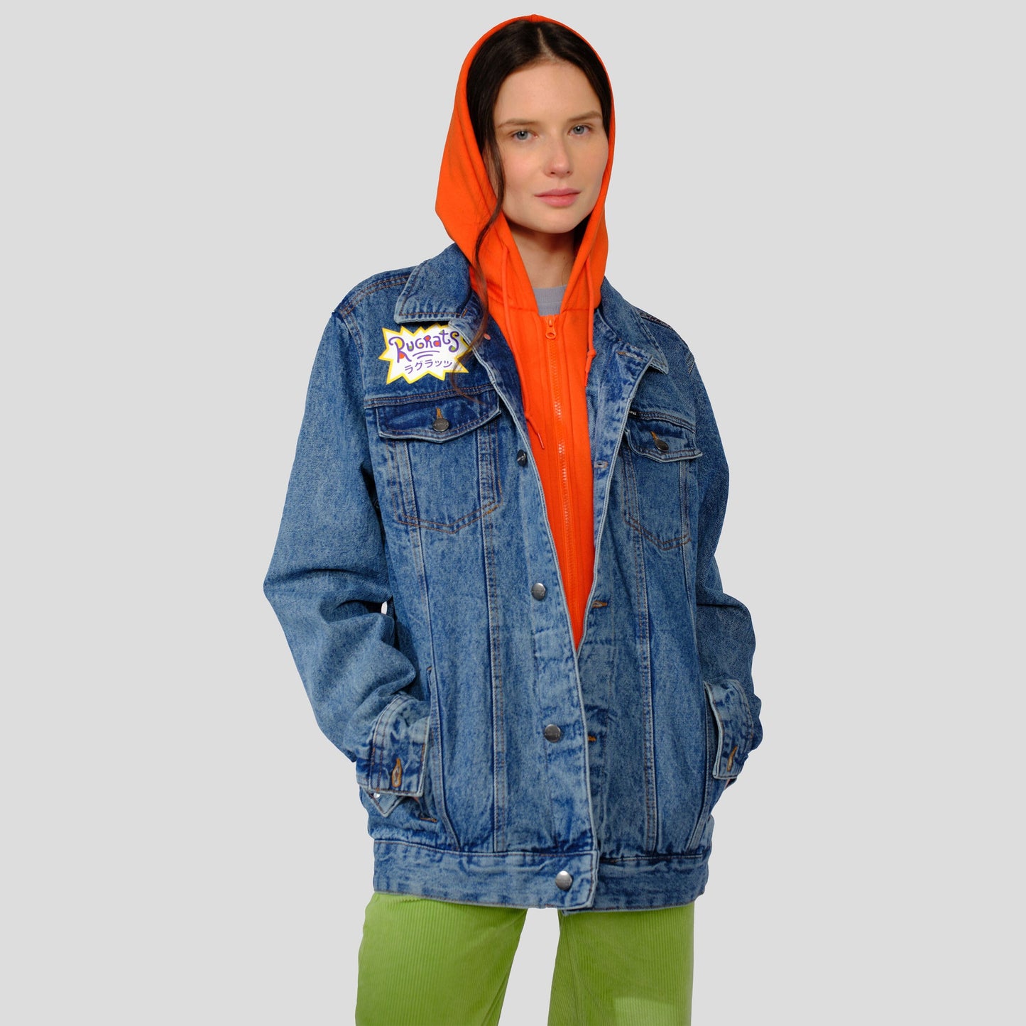 Women's Chucky Hoodie Trucker Oversized Jacket - FINAL SALE