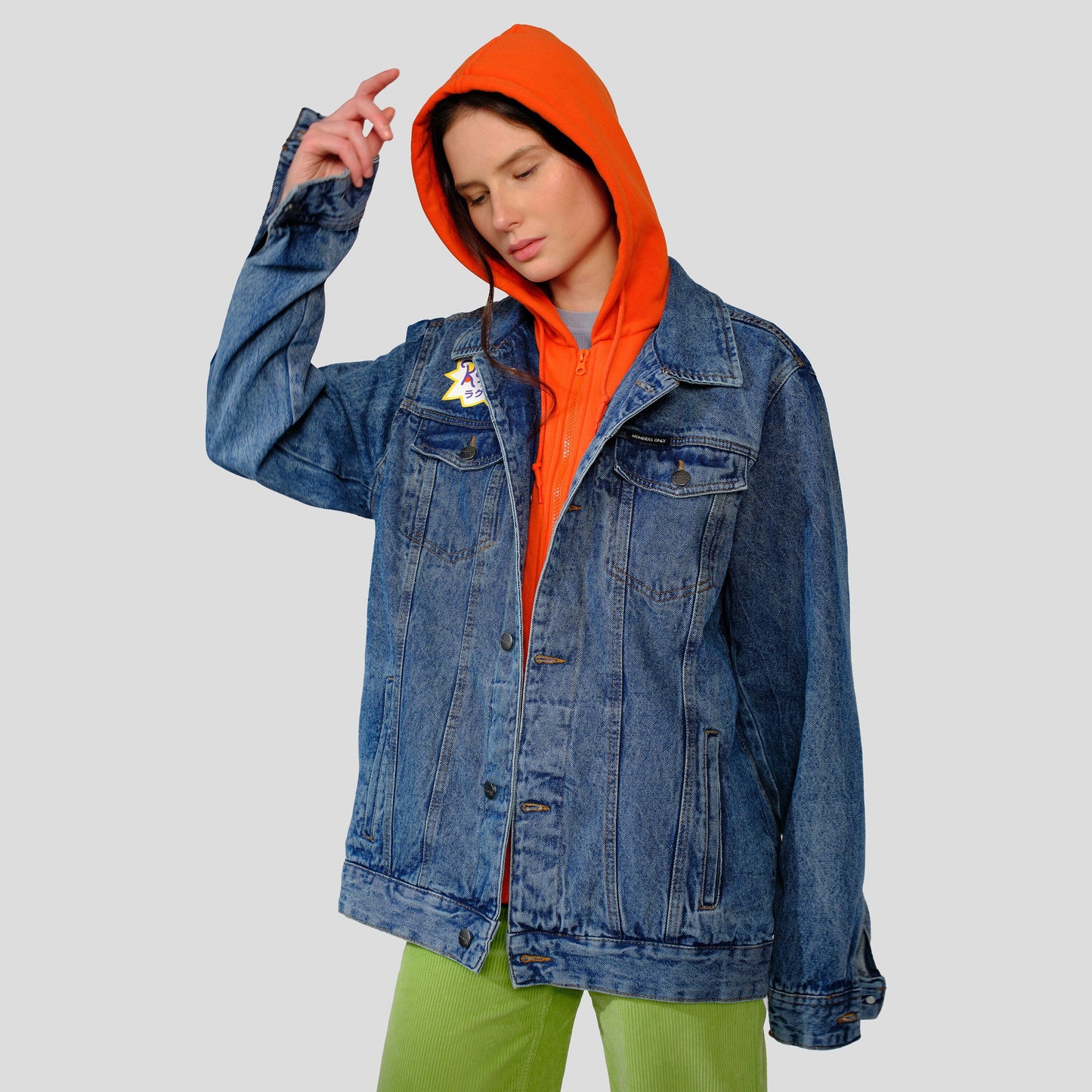 Women's Chucky Hoodie Trucker Oversized Jacket - FINAL SALE