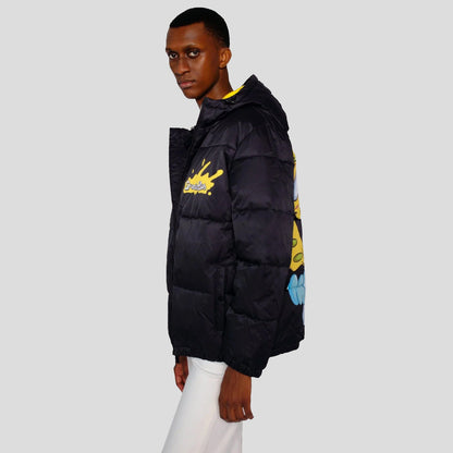 Men's Rad Spongebob Puffer Jacket - FINAL SALE