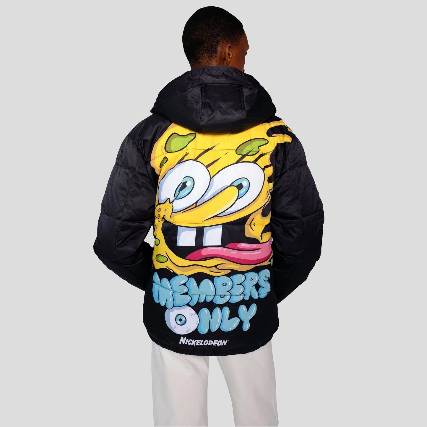 Men's Rad Spongebob Puffer Jacket - FINAL SALE