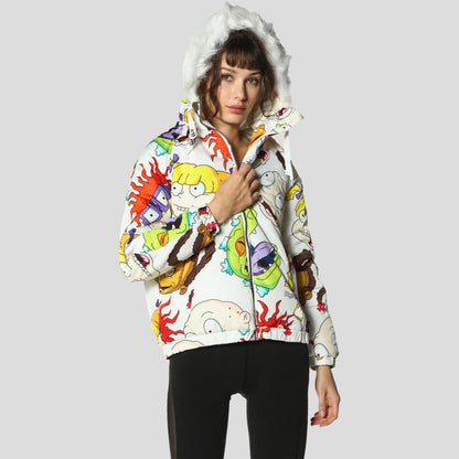 Women's Nickelodeon Snorkel Bomber Jacket - FINAL SALE