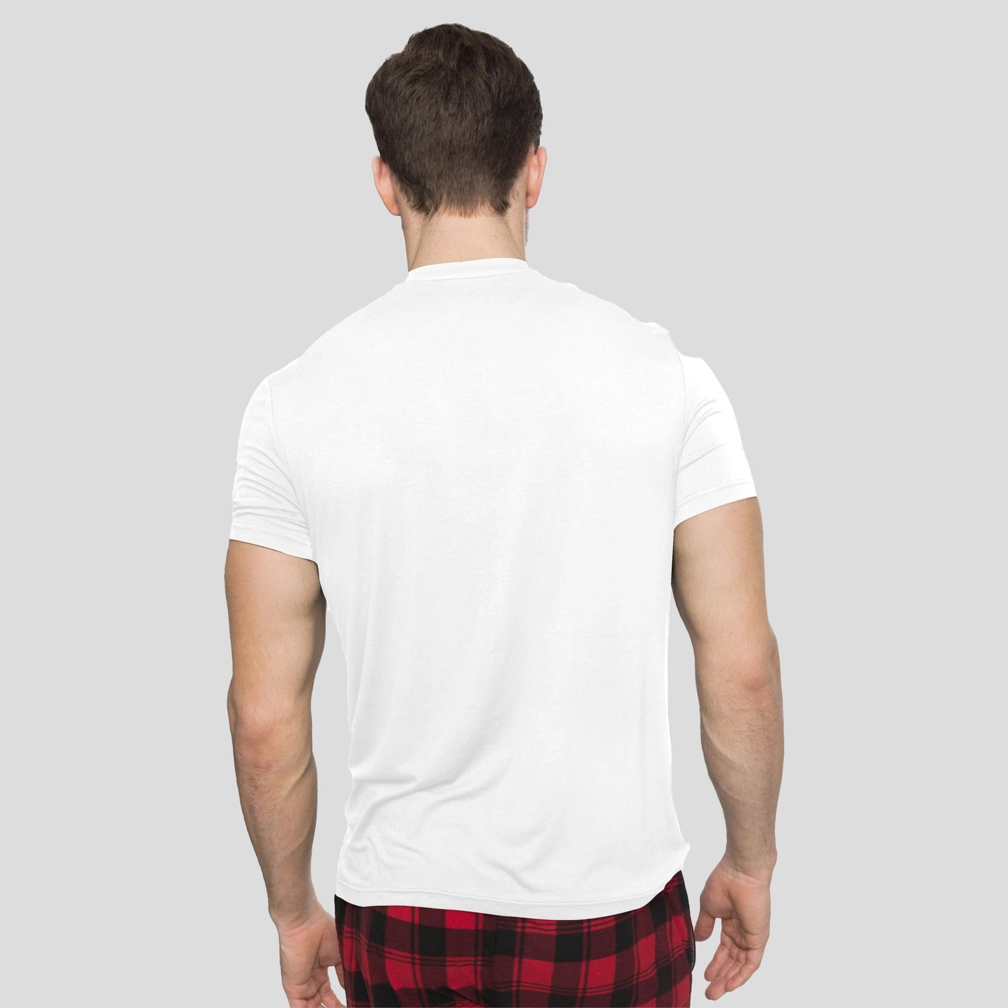 Men's 3PK Cotton V-Neck T-Shirt - White - FINAL SALE