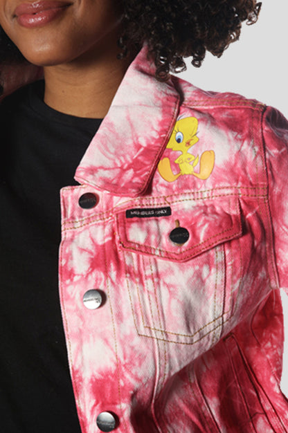 Women's Bull Denim Looney Tunes Trucker Jacket - FINAL SALE