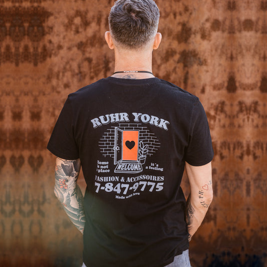 "RUHR YORK" Shirt Kerle black