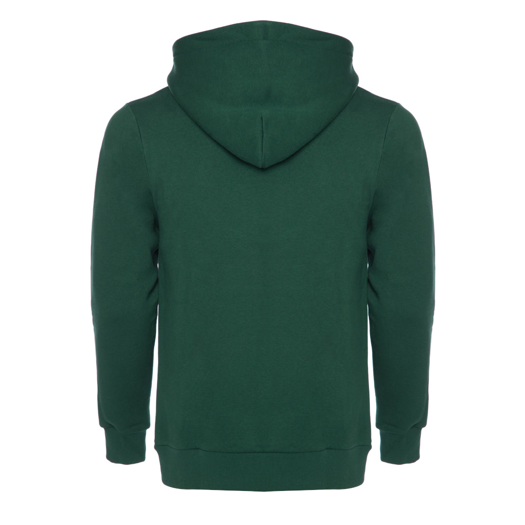 Hoodie "Love" Bottle Green