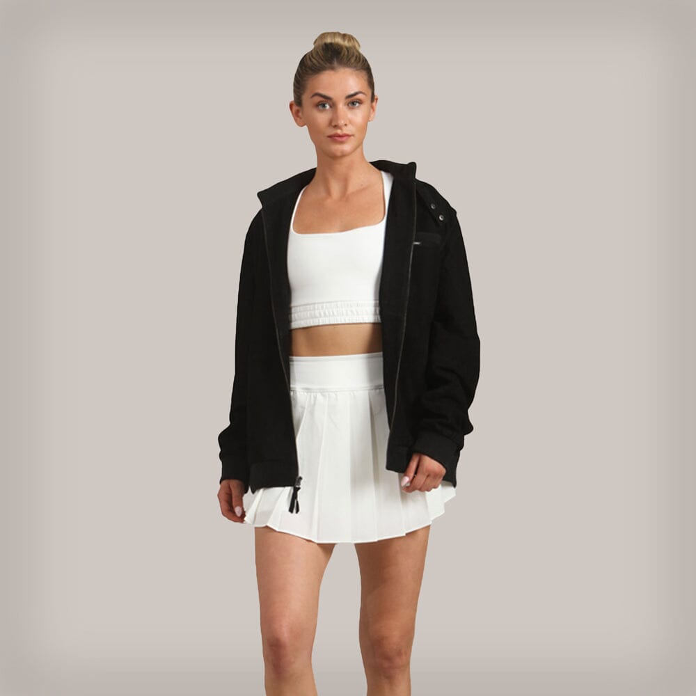 Women's Soft Suede Iconic Oversized Jacket