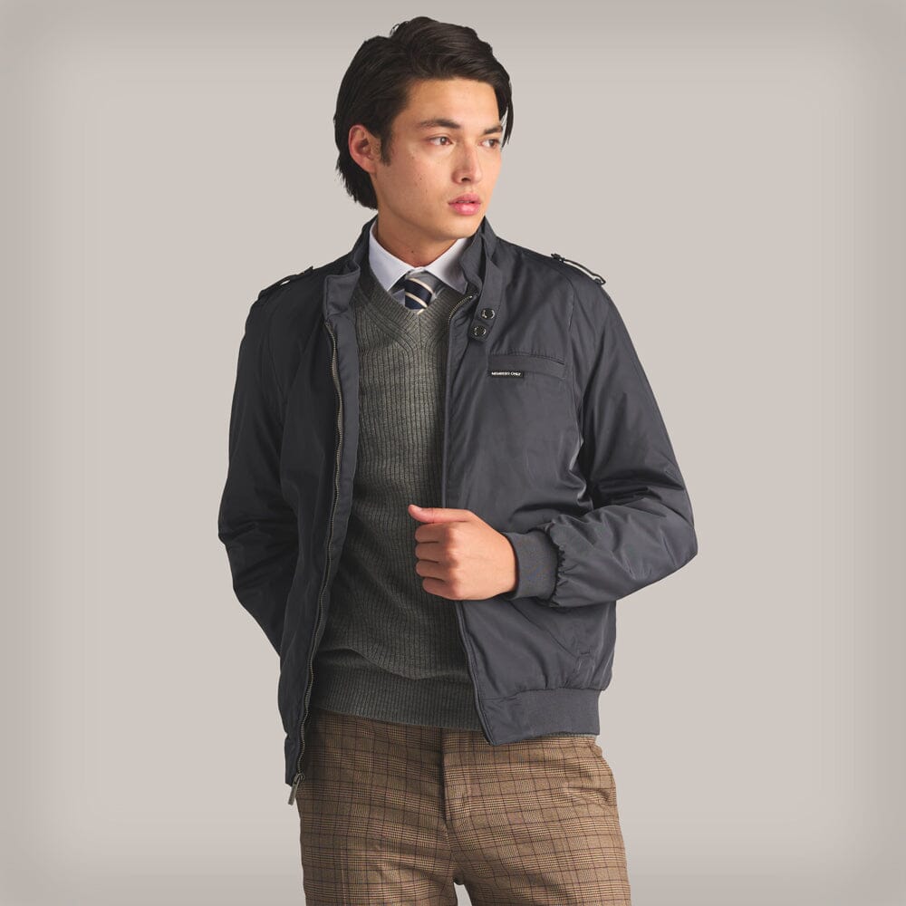 Men's Iconic Racer Quilted Lining Jacket