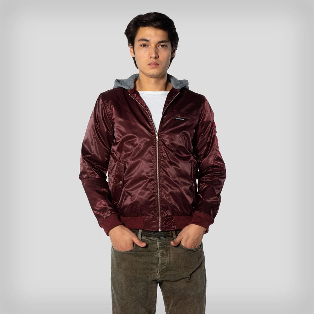 Men's Flight Satin Twill Hooded Jacket - FINAL SALE