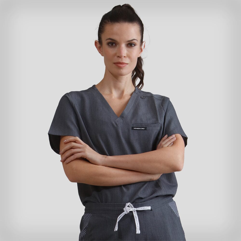 Bari 1-Pocket Scrub Top