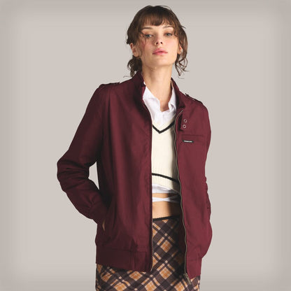 Women's Classic Iconic Racer Jacket (Slim Fit)