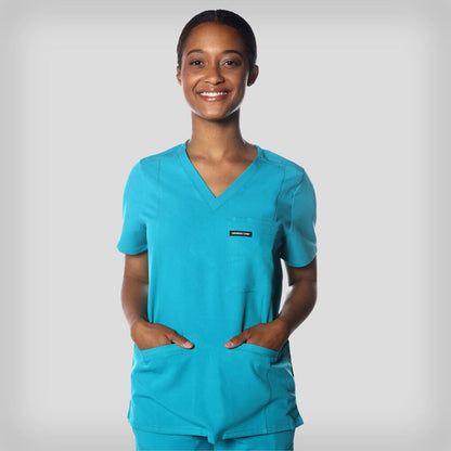 Siena 5-Pocket Scrub Top