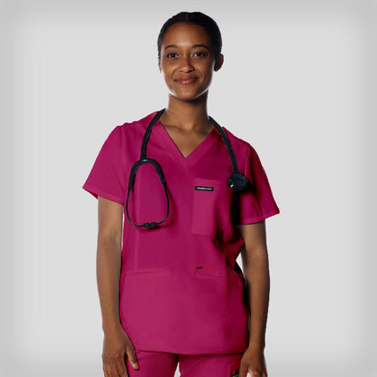 Palermo 4-Pocket Scrub Top