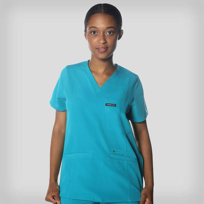 Palermo 4-Pocket Scrub Top