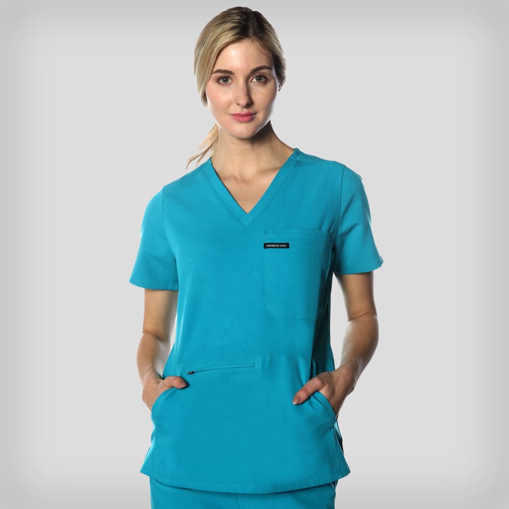 Cordoba 5-Pocket Scrub Top