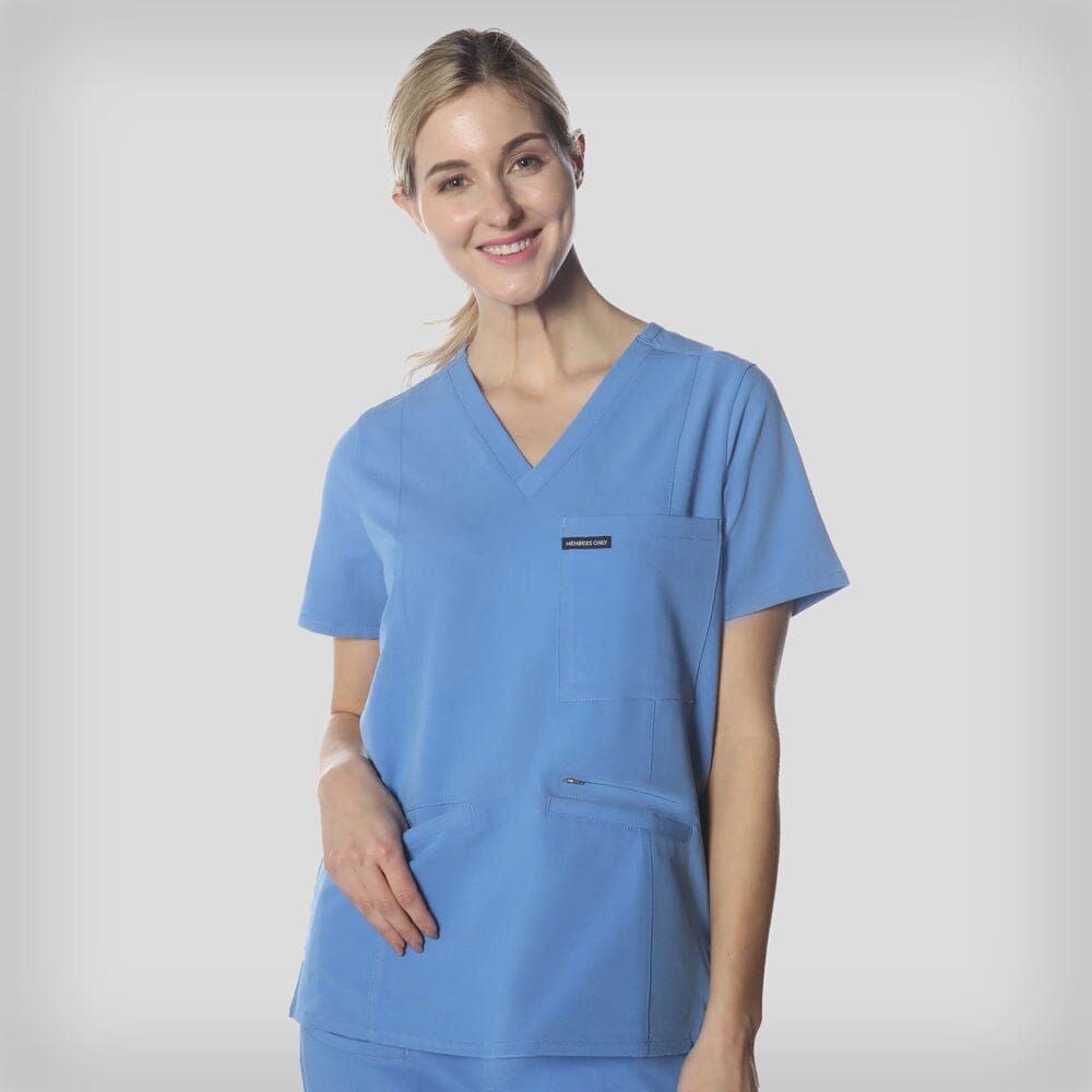 Palermo 4-Pocket Scrub Top